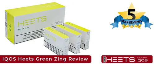 IQOS Heets Green Zing Review